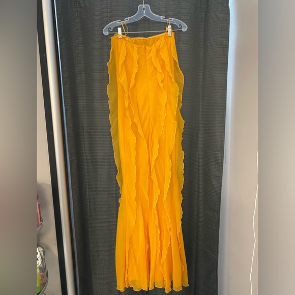 ASOS Yellow Tube Dress - Picture 7 of 8